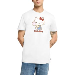 Hello Kitty Met Een Lollipop Premium T Shirt Heren