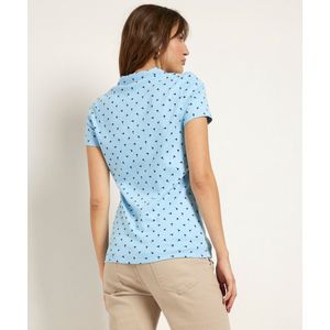 terStal Pescara - Dames / Volwassenen Basic Poloshirt met Print - L - Blauw