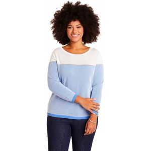 Trui met lange mouwen en ronde hals