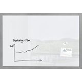 Sigel glasmagneetbord - glaswhiteboard XL - Artverum - 150x100cm - wit - SI-GL220