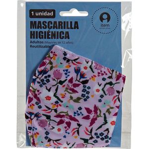 Hygiënisch masker DKD Home Decor Zwart Donkerbruin Licht Roze