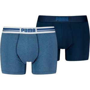 Puma Boxershorts Everyday Placed Logo - 2 pack - Denim - Maat XL