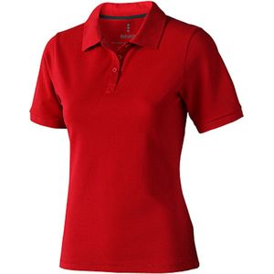 Ladies' Calgary Polo met korte mouwen Red - XS