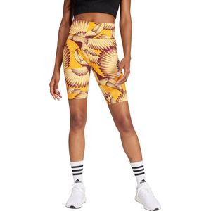 adidas Sportswear adidas x FARM Bike Short - Dames - Geel- L