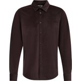 WE Fashion Dames velvet overhemd