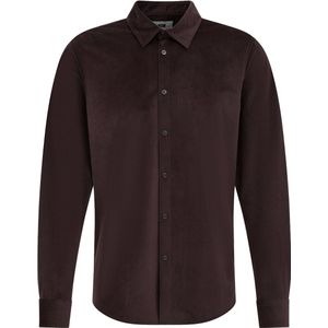 WE Fashion Dames velvet overhemd