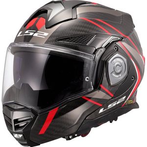 LS2 - FF901 Advant X Carbon - Systeemhelm - Rood