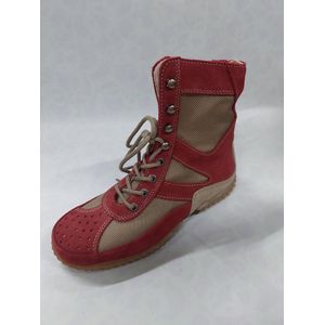 WOLKY 1956 / Downforce / halfhoge veterboots / rood / maat 36