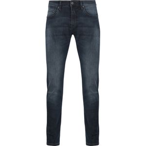 MAC - Jeans Greg Donkerblauw - Heren - Maat W 38 - L 34 - Slim-fit