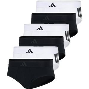 Adidas Basic Brief Heren Herenondergoed Slip Ondergoed, set van 6