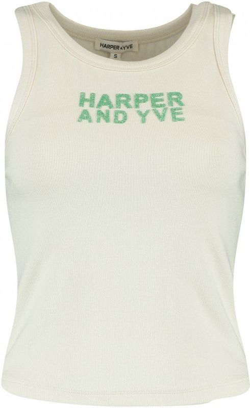 Harper & Yve Yenn-ss Tops & T-shirts Dames - Shirt - Ecru - Maat M