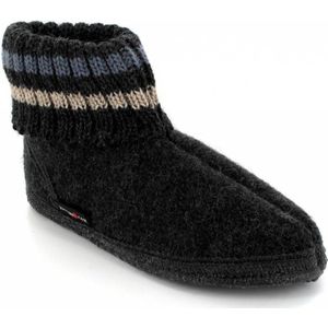 Haflinger Paul zwart pantoffel (Maat - 30, Kleur - Zwart)