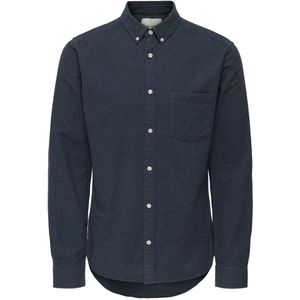 ONLY&SONS - ONSNIKO LS MELANGE SHIRT - Heren - Overhemden