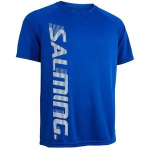 Salming Training 2.0 T-shirt Met Korte Mouwen Blauw 14 Years Jongens,Meisjes