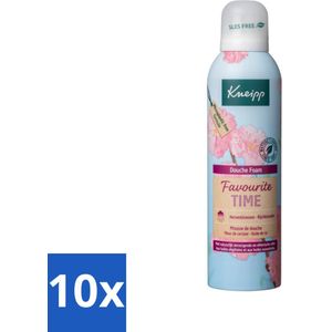 Kneipp - Douche schuim - Favourite Time - Kersenbloesem - 200 ml - Bulkverpakking - 10 stuks