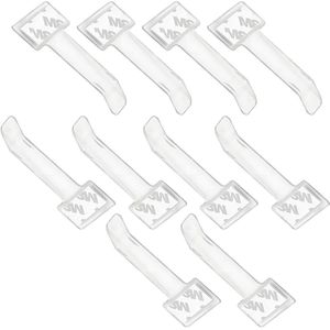 Allecto Plus - Parkeerkaarthouders Voorruit (10 stuks) Tickethouder Auto Parkeerticket Transparant Plakken