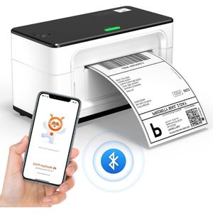 Thermal printer - Thermische Printer A4 – Labelprinter - Draagbare Draadloze Printer - Portable Printer Wireless – Bluetooth