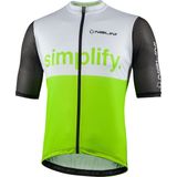 NALINI Klassiek T-shirt voor heren, Groen/Wit, M