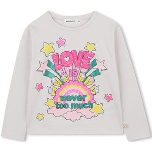 Billieblush U21608 T-shirt Beige 4 Years Meisjes