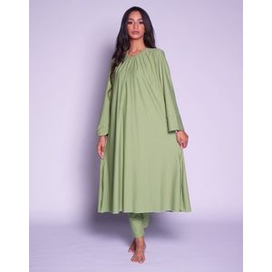 MYKINY BRAND - BURKINI LOUISA - GROEN -ZWEMSET - SWIMWEAR - BADPAK MAAT XL -Burkinis