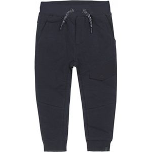 Koko Noko jongens joggingbroek met zakje op de knie Navy