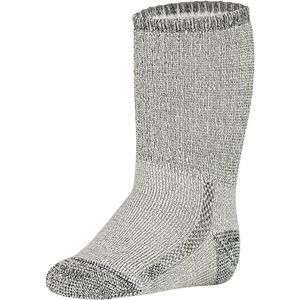 2-Pack Warme Merino Wollen Kindersokken S2 - Unisex - Grijs - Maat 19-22