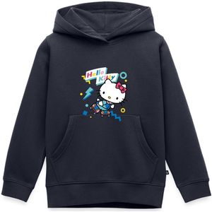 Hello Kitty Jaren 90 Stijlen Met Rolschaatsen Premium Hoodie Kinderen