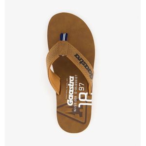 Gaastra heren teenslippers cognac - Maat 42