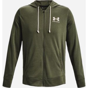 Under Armour Rival Terry Full-Zip - Maat M - Kleur Groen
