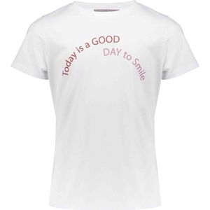 Geisha - T-Shirt - White Green - Maat 140