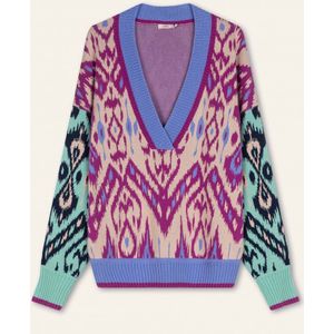 Oilily - Khalo long sleeves pullover - Blauw - XS