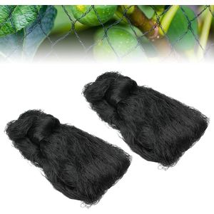 Volière beschermingsnet 2 stuks 75 m x 15 m - gevogeltenet - kippennet - vijvernet - vogelnet - kattennet - plantennet - tuinnet - maaswijdte 5 cm - fruitbomen - groenten Kattennet - Kattennet Balkon