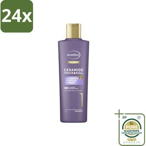 Andrélon – Shampoo – Pro Care – 250 ml - Voordeelverpakking - 24 stuks - Haaruitval verminderen - Breukbestendig haar