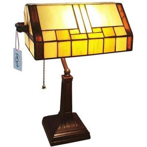 Arcade AL0004 - Bureaulamp - Tiffany lamp