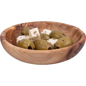 Bowls and Dishes Pure Olive Wood olijfhouten Schaal Ø 10 cm - Cadeau tip!