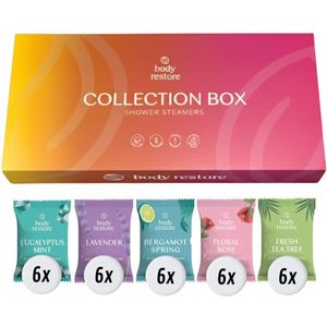 Body Restore Shower Steamers Moments Collection Box - Limited Edition (30 stuks) - Ideaal Cadeau voor Kerstdagen, Verjaardagen & Moederdag