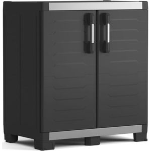 Keter XL Garage Lage Kast - 1 Plank - 89x54x99 cm - Zwart