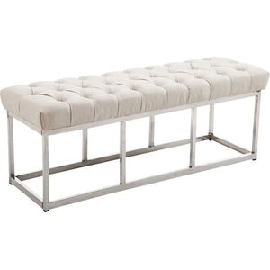 Luxe Halbank Kyle - Stof - Creme 120cm - Bank - Gangbank