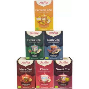 Yogi Tea Lucky Chai - 6 pakjes x17 theezakjes