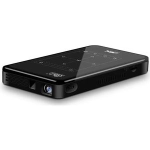 DLP P09-II - Beamer - Projector Beamer - Mini Meamer - 3DLP - Full HD 1080P 4k - 5W - 854x480dpi - Automatische focus - met WiFi - 50 ANSI Lumens - 5000mAh - Zwart