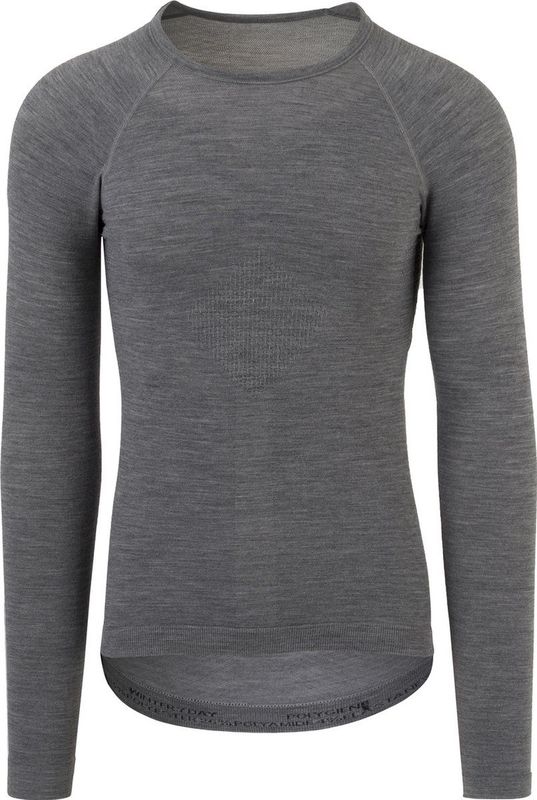 AGU - Winterday Thermoshirt - Zwart - Lange Mouwen - Merino Wol