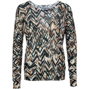 Princess goes Hollywood • bruin zwarte trui • maat 36