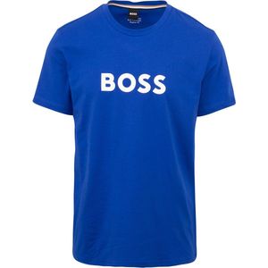 BOSS - T-shirt Kobaltblauw - Heren - Maat XXL - Modern-fit