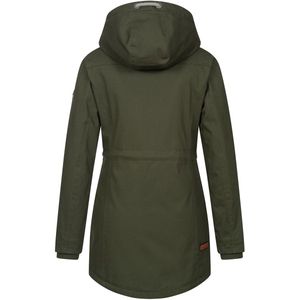 Navahoo - Ireliaa - Parka - Olijf - Windafstotend met Teddyvoering en Capuchon