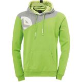 Kempa Core 2.0 Hoody Hoop Groen-Donker Grijs Melange Maat 4XL