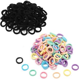 400 Pieces Elastic Hair Bobbles for Girls, Elastic Hair Bobbles for Girls, Colourful Hair Bobbles, Seamless Hair Bobbles for Girls and Babies