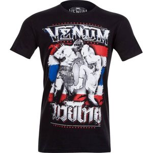 Venum Thai Chok T-Shirt Zwart Kickboksen Venum Fightshop Nederland - XL