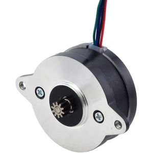 Ronde Bipolaire Pancake-stappenmotor 0,9 graden - 9 Ncm - 4 Draden