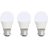 VITO LED Kogelamp G45 B22 - 7W (vervangt 50W) - 520lm - 4000K - 220-240V - Ø50mm - Energiezuinig - 3 stuks