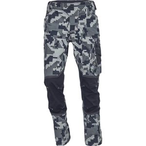 Neurum camouflage werkbroek antraciet maat 64